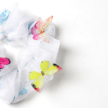 TIPY TIPY TAP BUTTERFLY SCRUNCHIE - BLUE