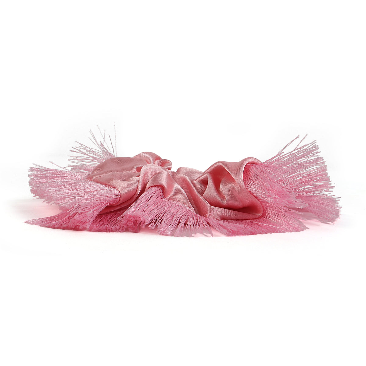TIPY TIPY TAP TASSEL SCRUNCHIE - PINK