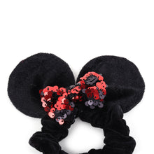 TIPY TIPY TAP KIDS CARTOON SCRUNCHIE - BLACK