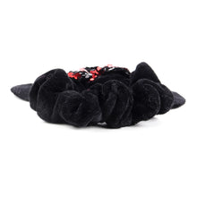 TIPY TIPY TAP KIDS CARTOON SCRUNCHIE - BLACK