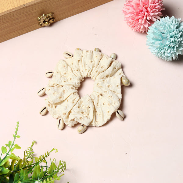 TIPY TIPY TAP BOHO SCRUNCHIE - IVORY