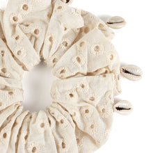 TIPY TIPY TAP BOHO SCRUNCHIE - IVORY
