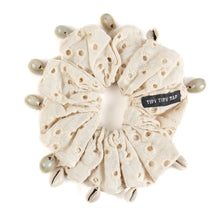 TIPY TIPY TAP BOHO SCRUNCHIE - IVORY