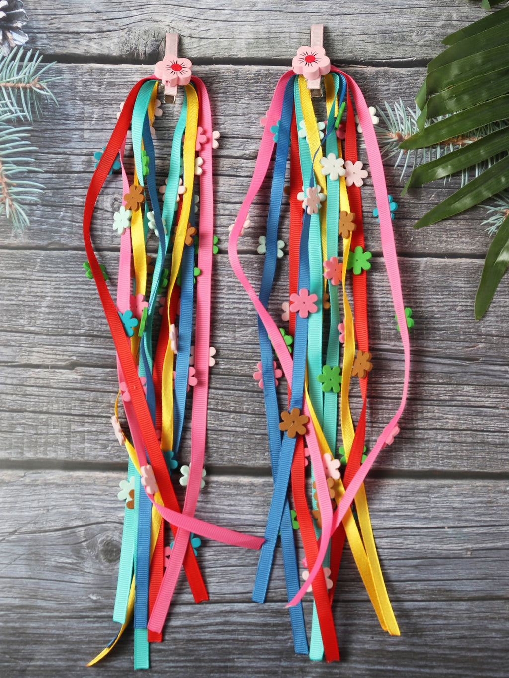 TIPY TIPY TAP RAINBOW HAIR CLIPS - MULTICOLOR
