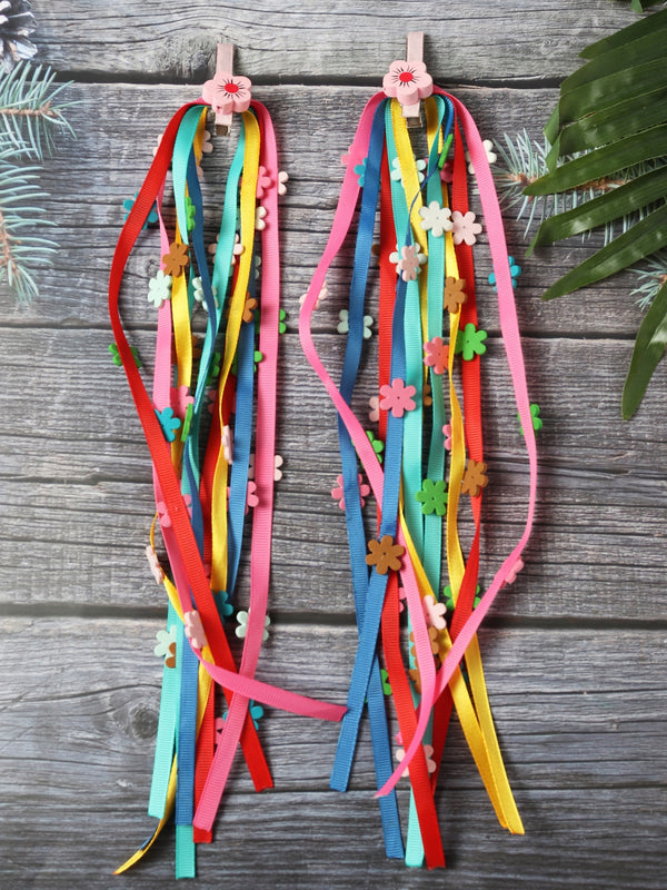 TIPY TIPY TAP RAINBOW HAIR CLIPS - MULTICOLOR