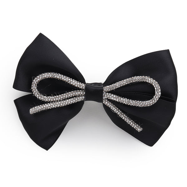 TIPY TIPY TAP EMBELLISHED BOW - BLACK