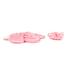 TIPY TIPY TAP FLOWER SHAPE SCRUNCHIE - PINK