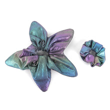 TIPY TIPY TAP STAR SHAPE SCRUNCHIE - BLUE