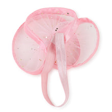 TIPY TIPY TAP Baby Girl Pink Net Flower Headband with Pearl Center | Elegant Party Wear Hair Accessory