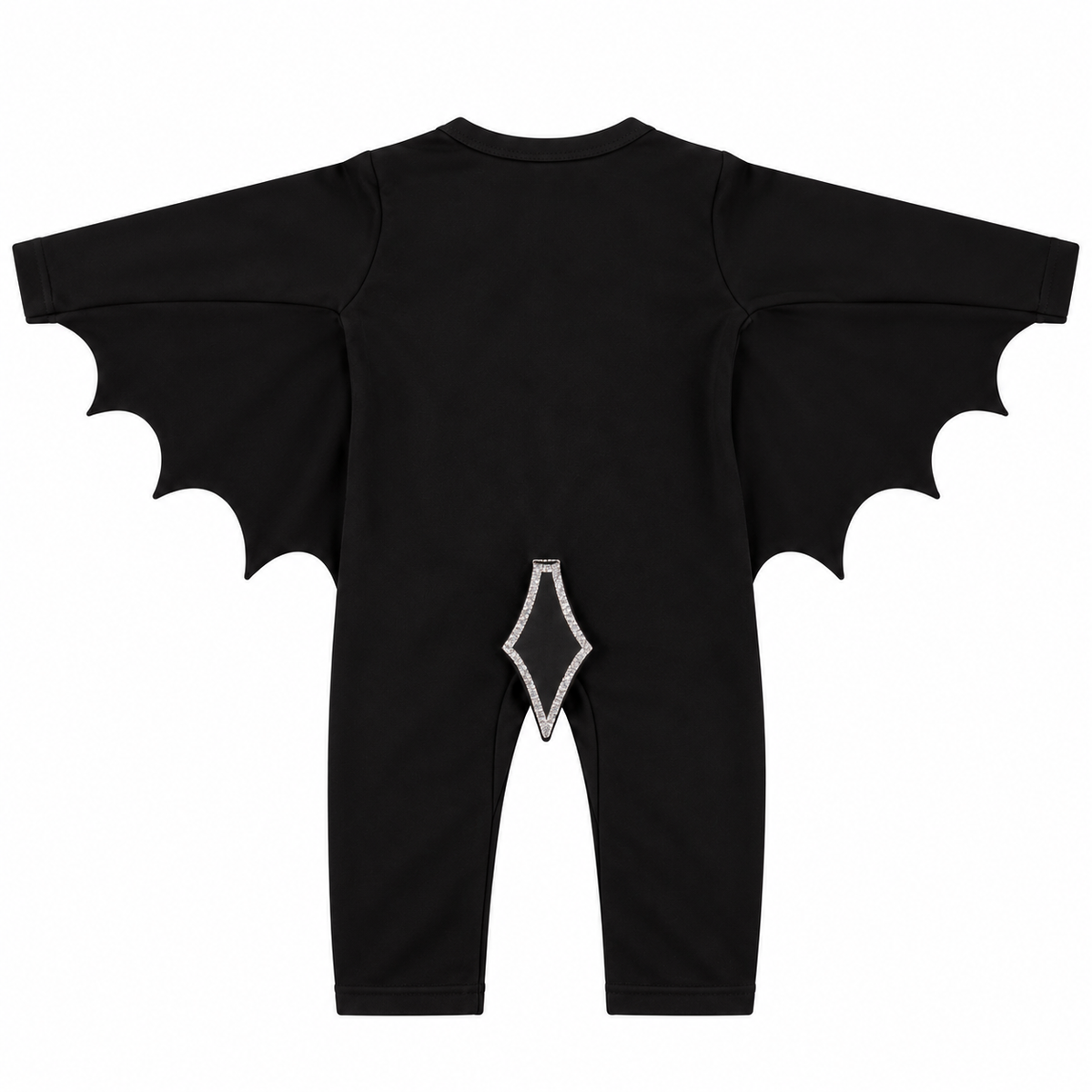 TIPY TIPY TAP BAT ROMPER COSTUME WITH CAP - BLACK