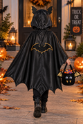 TIPY TIPY TAP BAT CAPE WITH BAG - BLACK