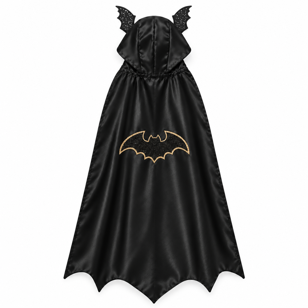 TIPY TIPY TAP BAT CAPE WITH BAG - BLACK