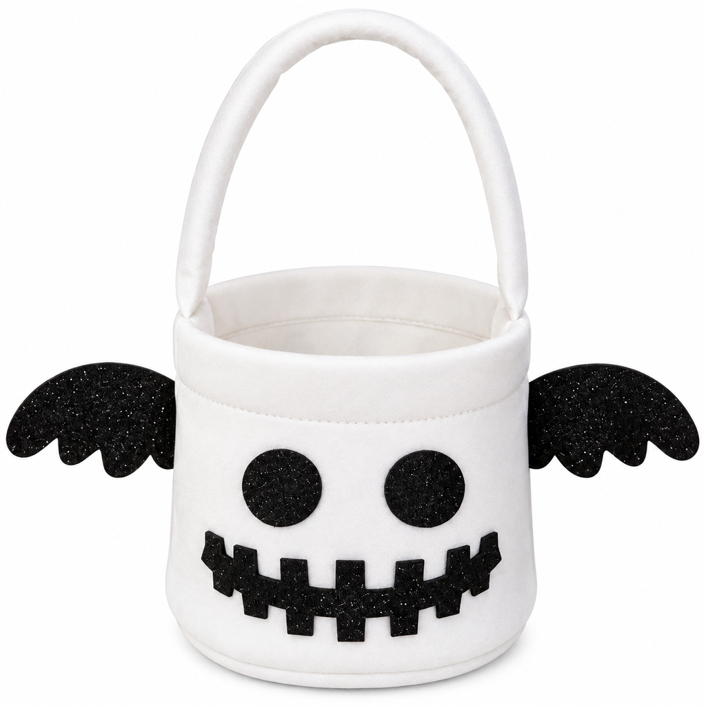 TIPY TIPY TAP GHOST PONCHOO WITH BODYCHAINS AND BAG - WHITE
