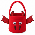 TIPY TIPY TAP HALLOWEEN THEME DEVIL BAG - RED
