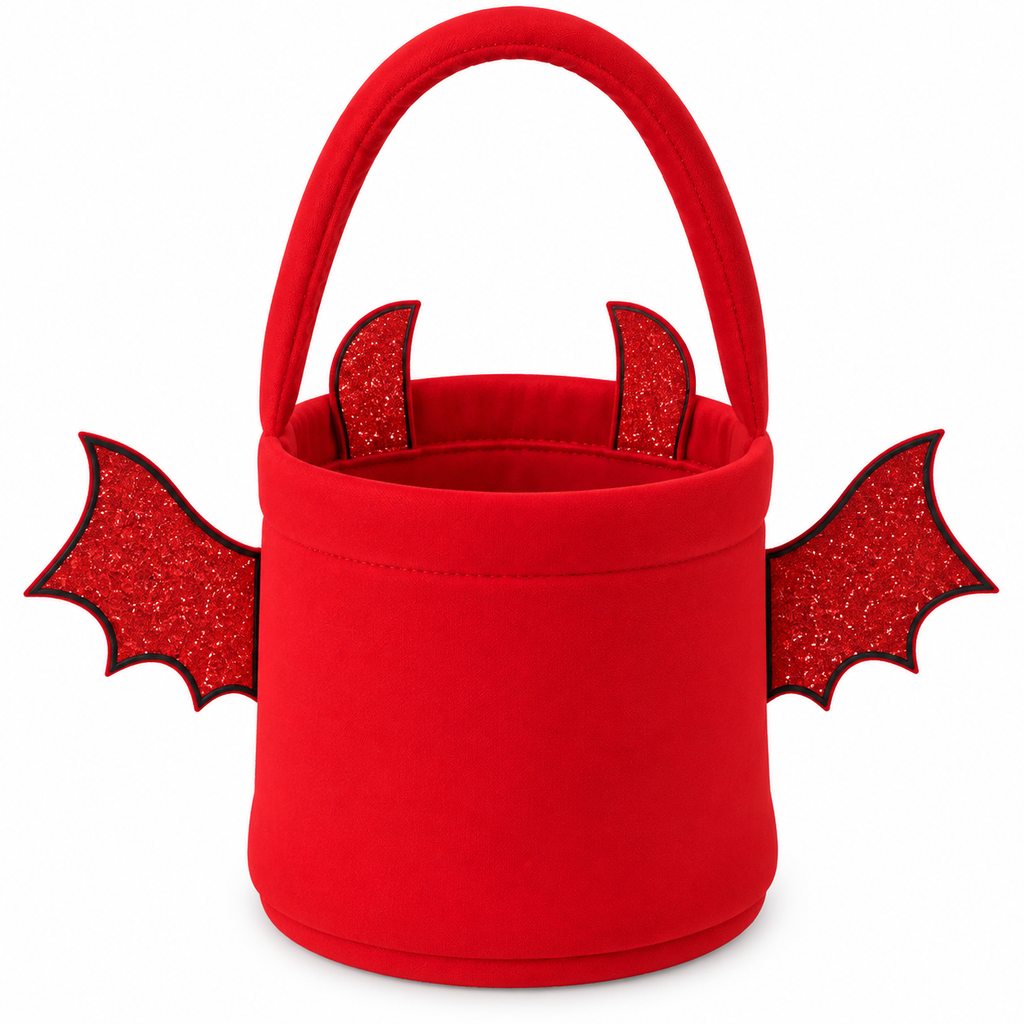 TIPY TIPY TAP HALLOWEEN THEME DEVIL BAG - RED