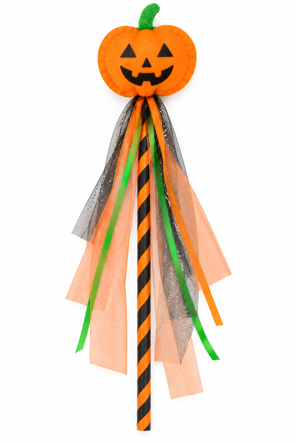 TIPY TIPY TAP PUMPKIN THEME HAIRBAND & WAND - ORANGE