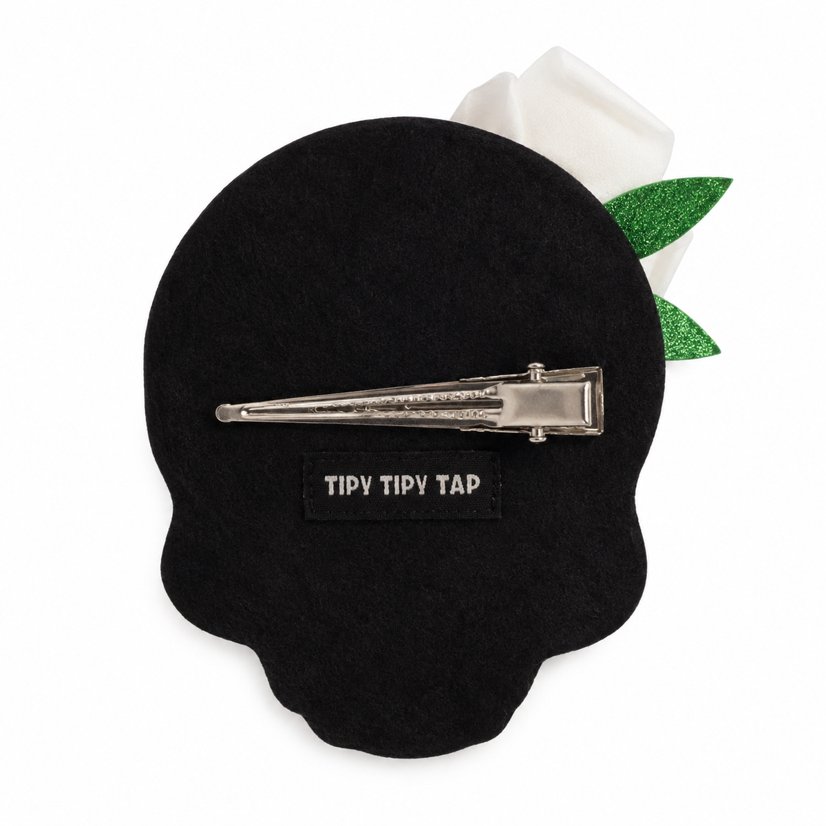 TIPY TIPY TAP SKULL CLIP & WAND - WHITE/BLACK