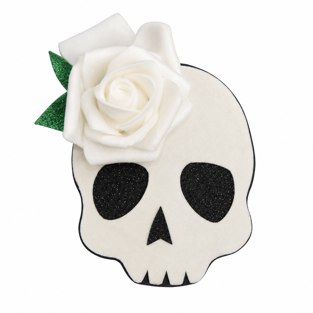 TIPY TIPY TAP SKULL CLIP & WAND - WHITE/BLACK