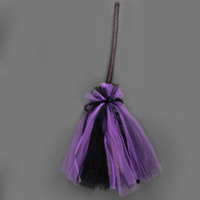 TIPY TIPY TAP WITCH THEME BROOM-BLACK/PURPLE