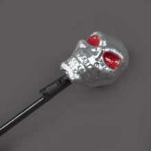 TIPY TIPY TAP LED SKULL WALKING STICK- SILVER/BLACK