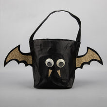 TIPY TIPY TAP BAT THEME TRICK O TREAT BAG-BLACK