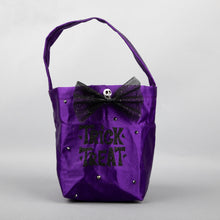 TIPY TIPY TAP TRICK O TREAT QUOTE BAG-PURPLE