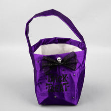 TIPY TIPY TAP TRICK O TREAT QUOTE BAG-PURPLE