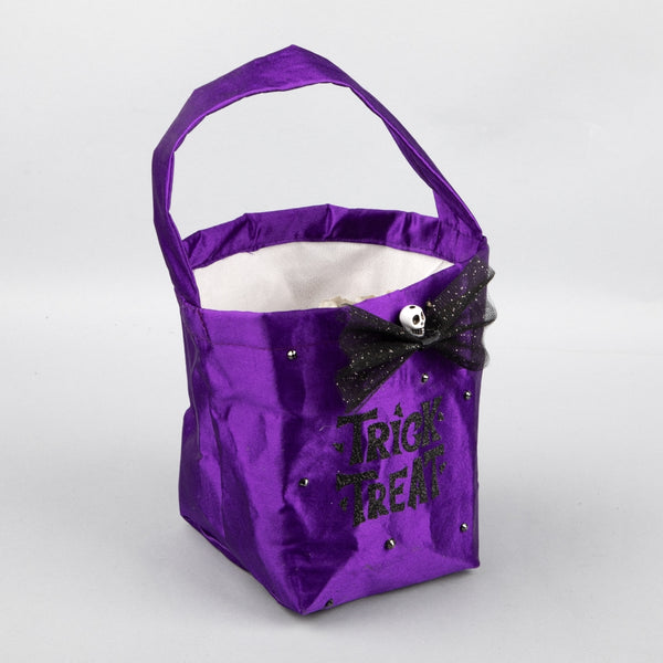 TIPY TIPY TAP TRICK O TREAT QUOTE BAG-PURPLE