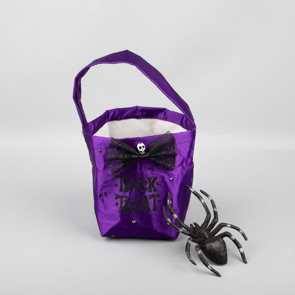 TIPY TIPY TAP TRICK O TREAT QUOTE BAG-PURPLE