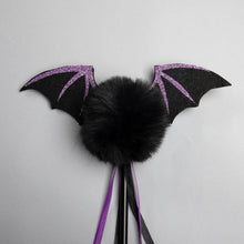 TIPY TIPY TAP HALLOWEEN BAT WAND-BLACK