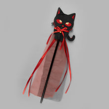 TIPY TIPY TAP HALLOWEEN CAT WAND-BLACK