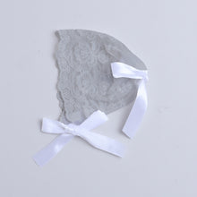 TIPY TIPY TAP FEMALE LACEY BONNET CAP - GREY