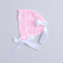 TIPY TIPY TAP FEMALE LACEY BONNET CAP - PINK