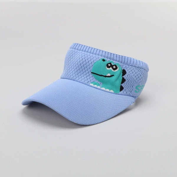 TIPY TIPY TAP UNISEX CARTOON PRINT SPORTY SUN CAP - BLUE