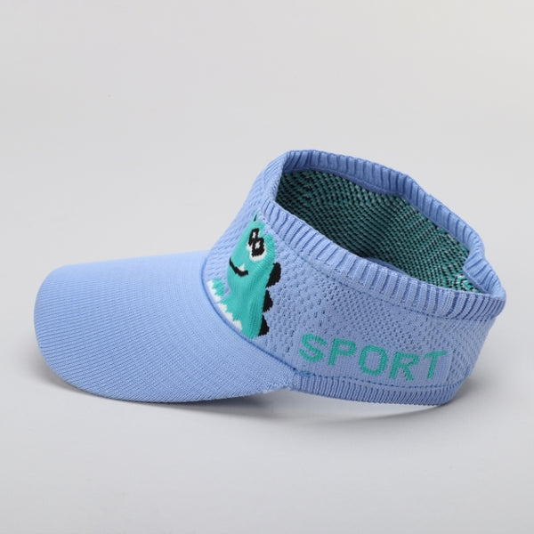 TIPY TIPY TAP UNISEX CARTOON PRINT SPORTY SUN CAP - BLUE