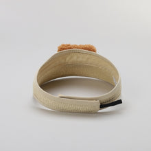 TIPY TIPY TAP UNISEX TEDDY STRAW SUN CAP - BEIGE