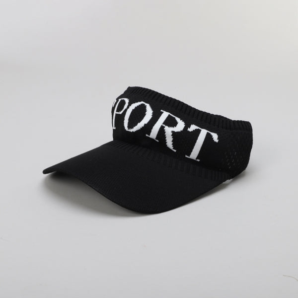 TIPY TIPY TAP UNISEX SPORTS SUN CAP - BLACK