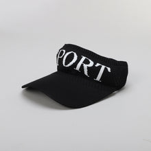 TIPY TIPY TAP UNISEX SPORTS SUN CAP - BLACK