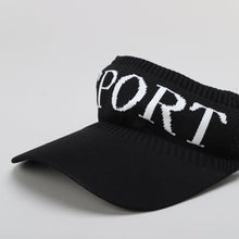 TIPY TIPY TAP UNISEX SPORTS SUN CAP - BLACK