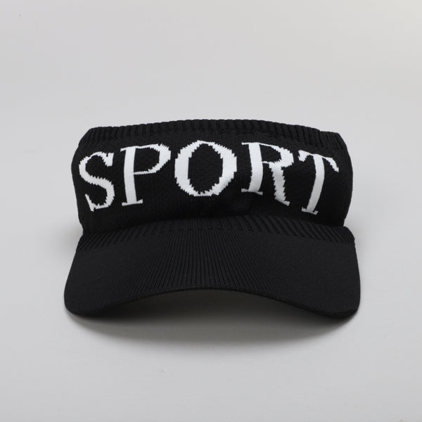 TIPY TIPY TAP UNISEX SPORTS SUN CAP - BLACK