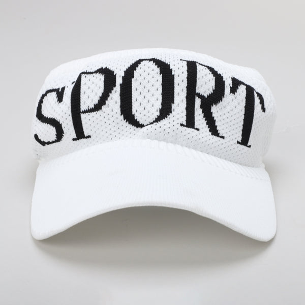 TIPY TIPY TAP UNISEX SPORTS SUN CAP - WHITE