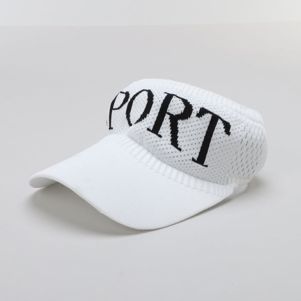 TIPY TIPY TAP UNISEX SPORTS SUN CAP - WHITE