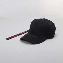 TIPY TIPY TAP UNISEX CANVAS BASEBALL CAP - BLACK