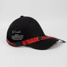 TIPY TIPY TAP UNISEX CANVAS BASEBALL CAP - BLACK