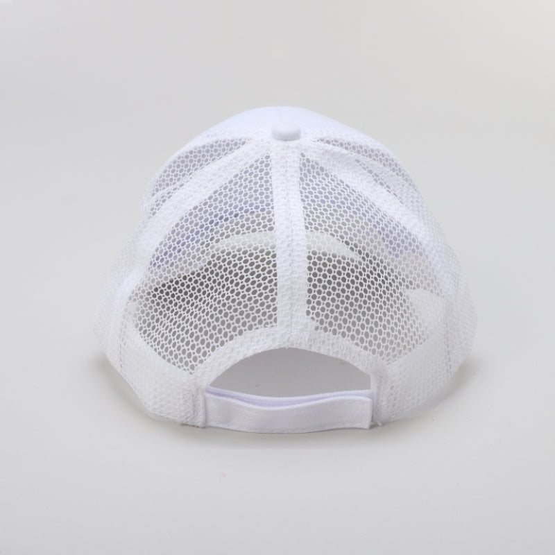 TIPY TIPY TAP UNISEX SOLID BASEBALL CAP - WHITE
