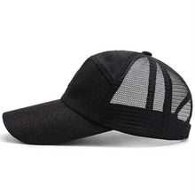 TIPY TIPY TAP UNISEX SOLID BASEBALL CAP - BLACK