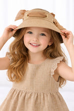 TIPY TIPY TAP FEMALE BEACH SUN CAP - BROWN