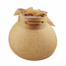 TIPY TIPY TAP FEMALE BEACH SUN CAP - BROWN