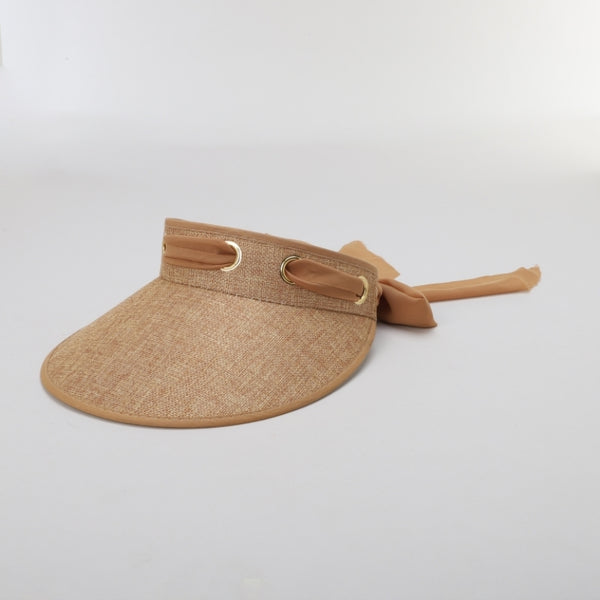 TIPY TIPY TAP FEMALE BEACH SUN CAP - BROWN