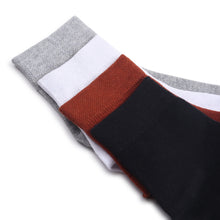 TIPY TIPY TAP SET OF 4 SOLID COLOR SOCKS - MULTICOLOR